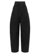 Balenciaga Barrel Leg Jeans Black