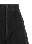 Balenciaga Barrel Leg Jeans Black, view 3