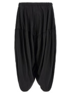 Comme Des Garcons Black Barrel Leg Pants Black, view 2