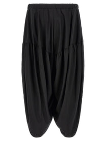 Comme Des Garcons Black Barrel Leg Pants Black, view 2