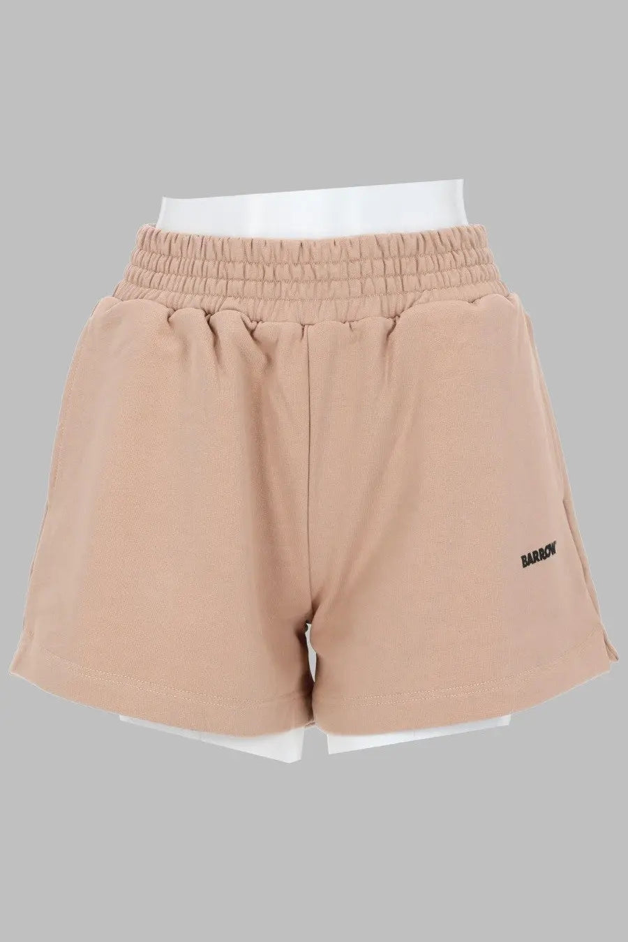 Barrow Women's Shorts in Felpa Beige