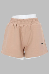 Barrow Women's Shorts in Felpa Beige