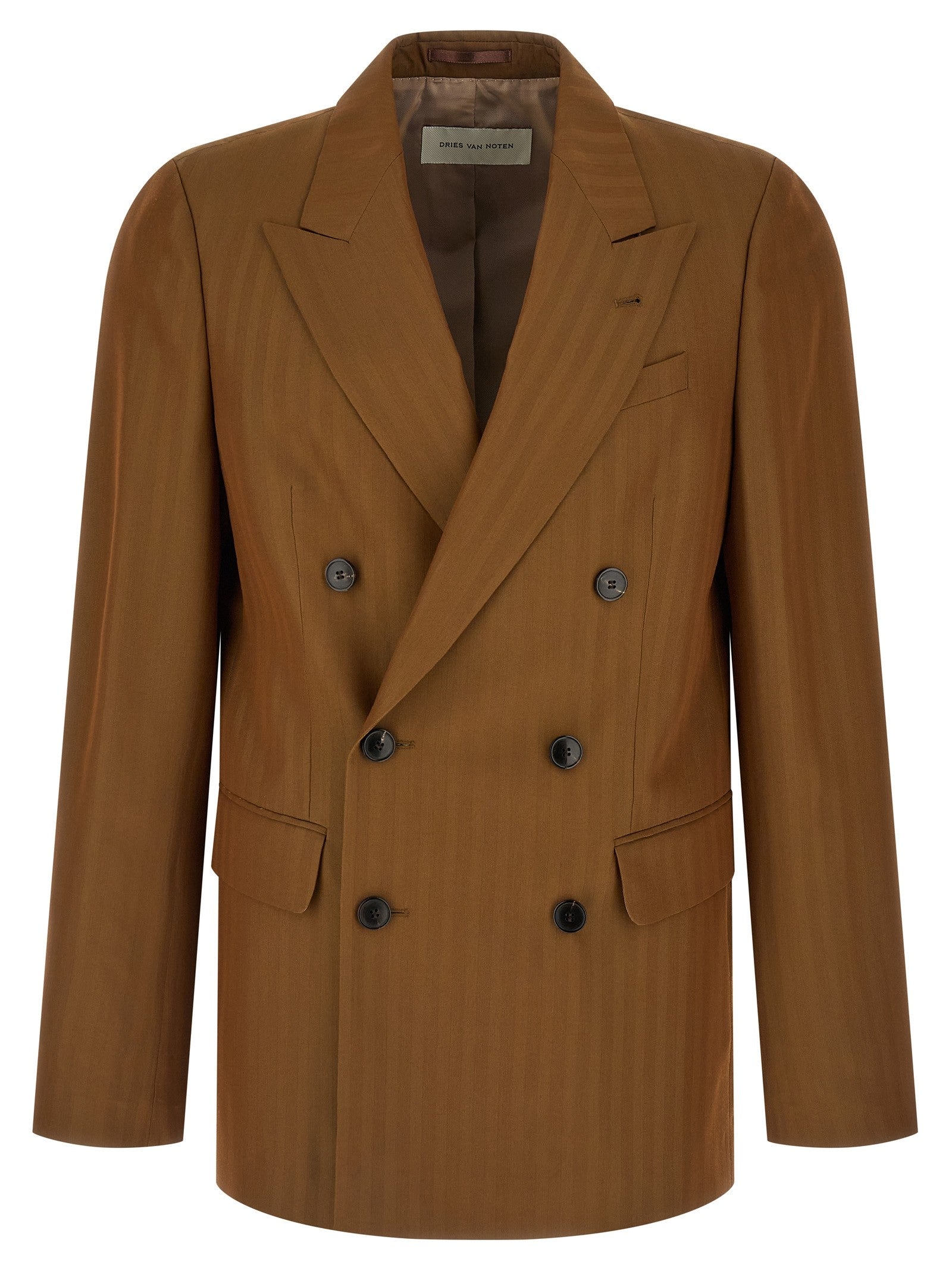 Dries Van Noten Barry Blazer Brown