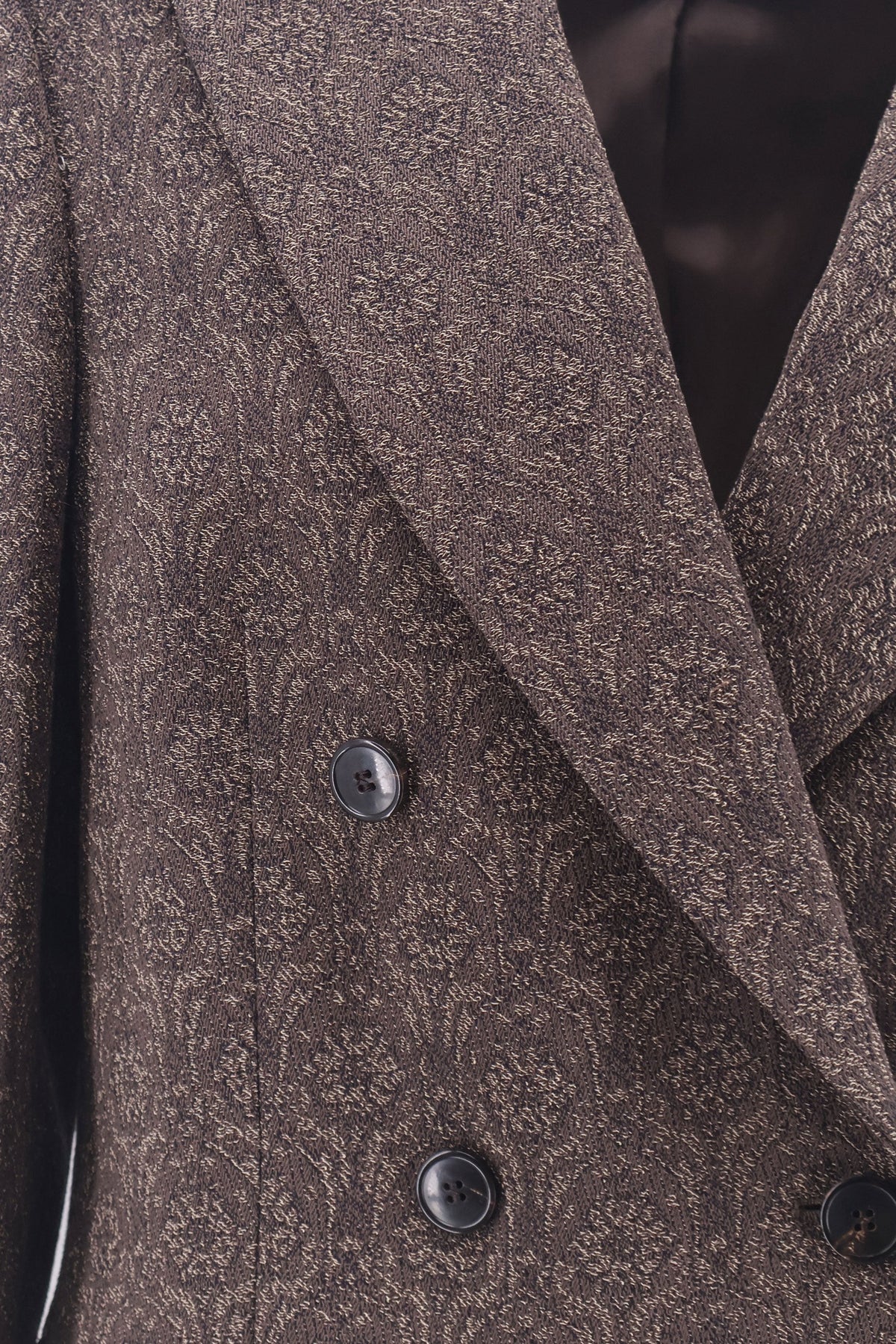 Dries Van Noten Women's Barrysta Wool and Cotton Blazer Brown