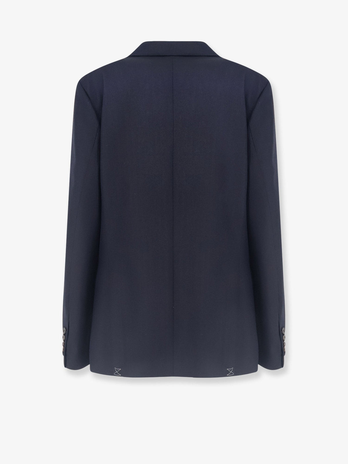 Dries Van Noten Women's Barrysta Wool Blazer Blue, view 2