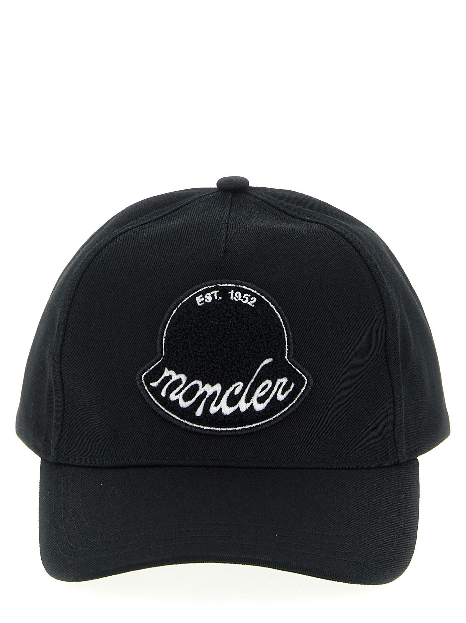 Moncler Baseball Cap Hat Black