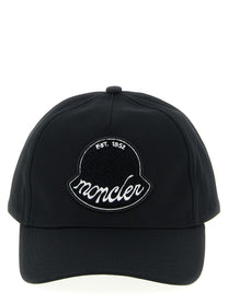 Moncler Baseball Cap Hat Black