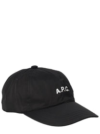 A.P.C Men's Baseball Cap Black