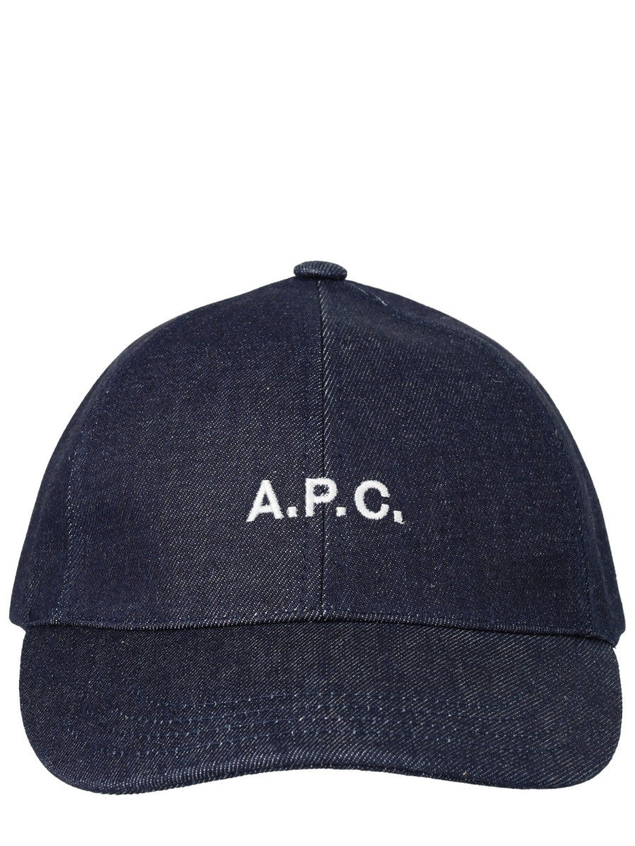 A.P.C Men's Baseball Cap Blue