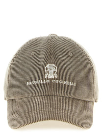 Brunello Cucinelli Baseball Cap Grey