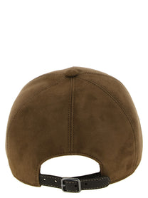 Brunello Cucinelli Baseball Cap Brown