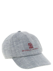 Brunello Cucinelli Baseball Cap Blue, view 2