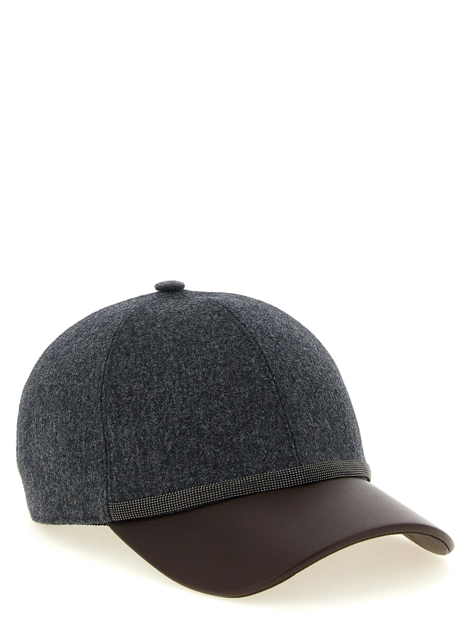 Brunello Cucinelli Women's Wool Hat Grey