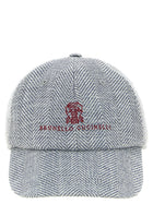 Brunello Cucinelli Baseball Cap Blue