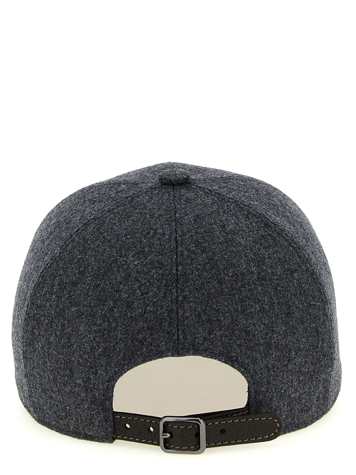 Brunello Cucinelli Women's Wool Hat Grey, view 3