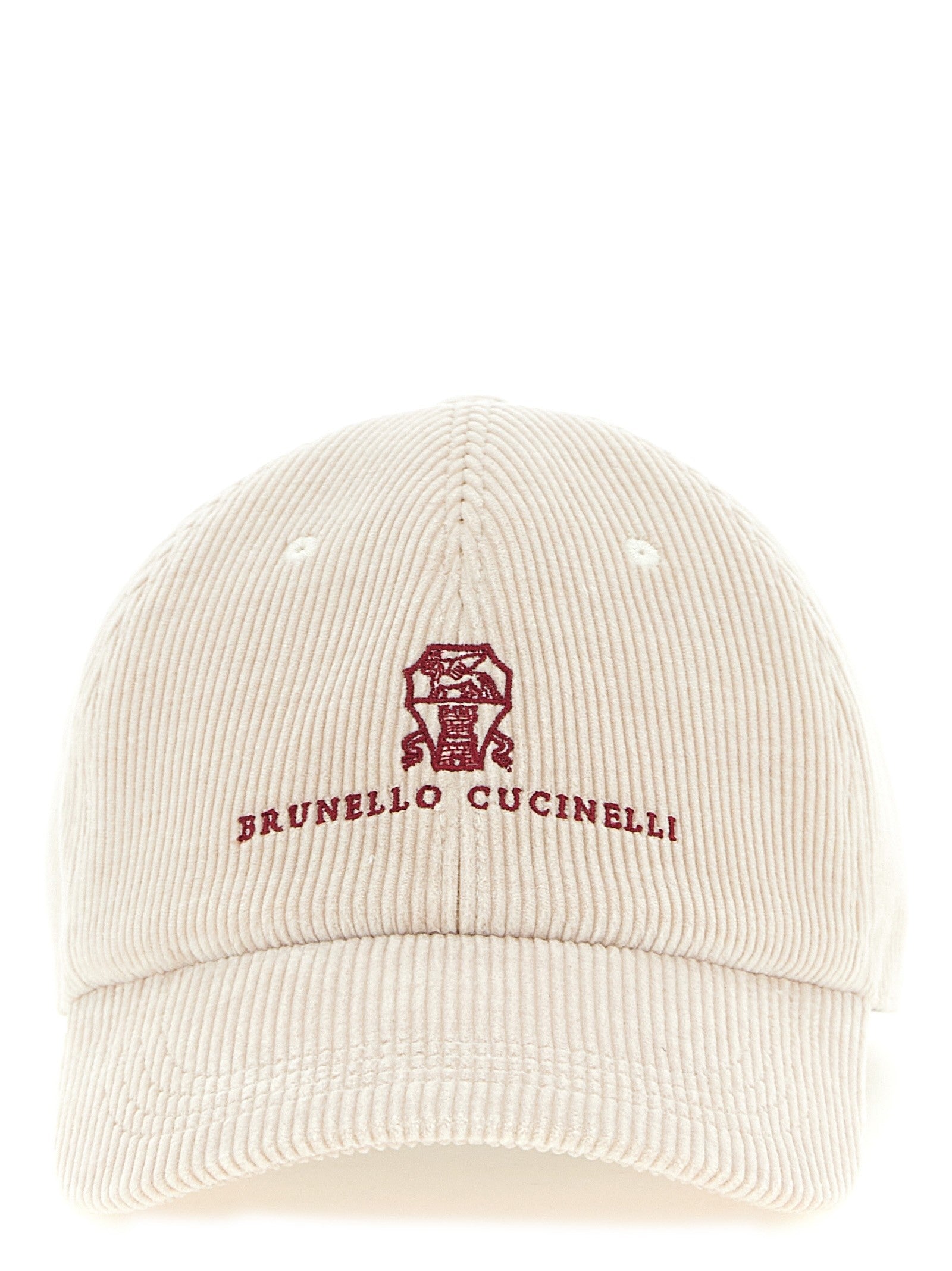 Brunello Cucinelli Baseball Cap White