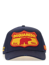 Dsquared2 Men's Baseball Cap Blue Dsquared2