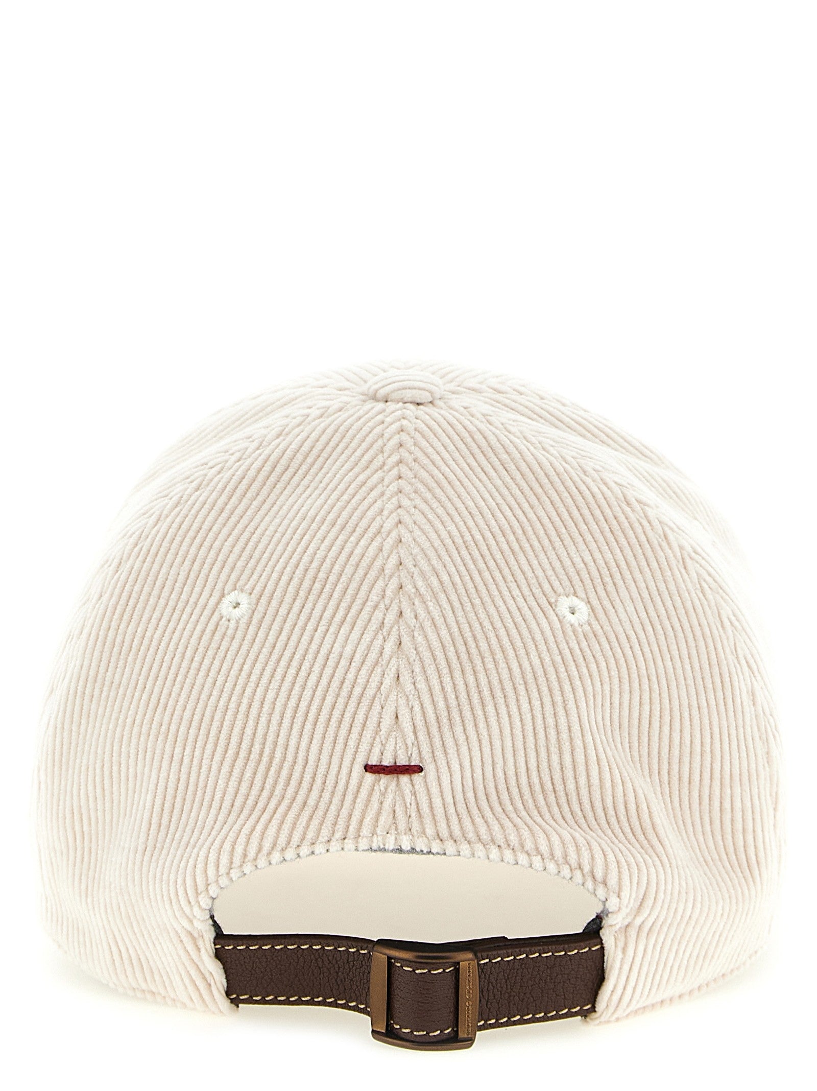 Brunello Cucinelli Baseball Cap White