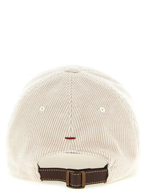 Brunello Cucinelli Baseball Cap White