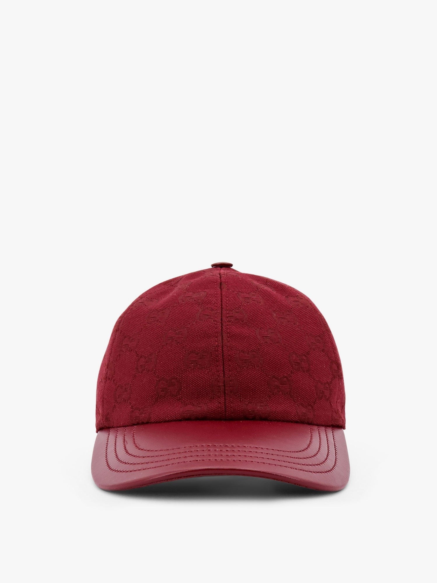 Baseball Cotton Blend Hat With Gg Motif