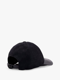 Baseball Cotton Blend Hat With Gg Motif