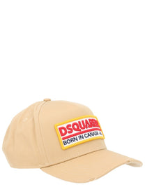 Dsquared2 Men's Baseball Hat Beige