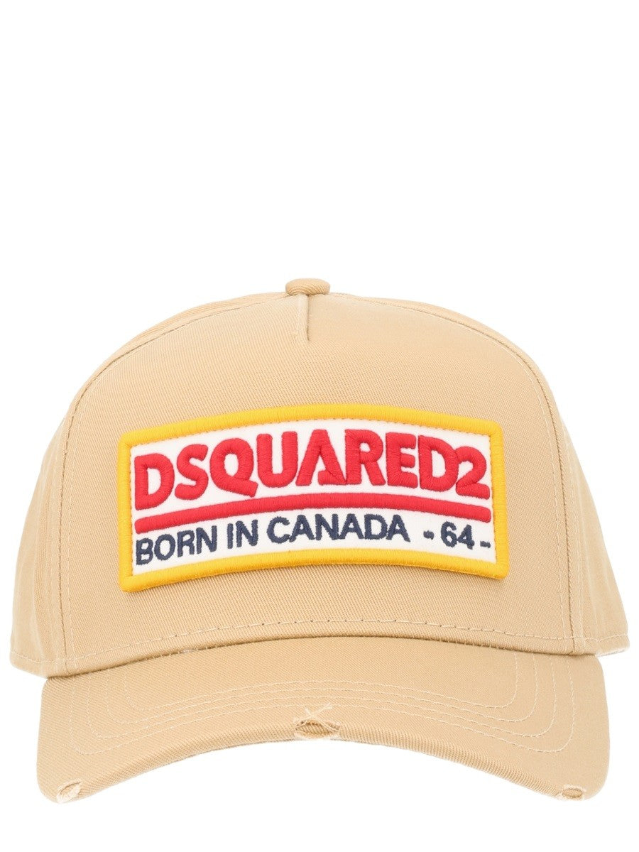 Dsquared2 Men's Baseball Hat Beige