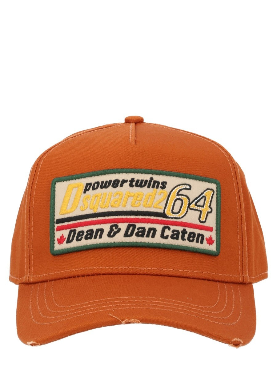 Dsquared2 Men's Baseball Hat Orange Dsquared2