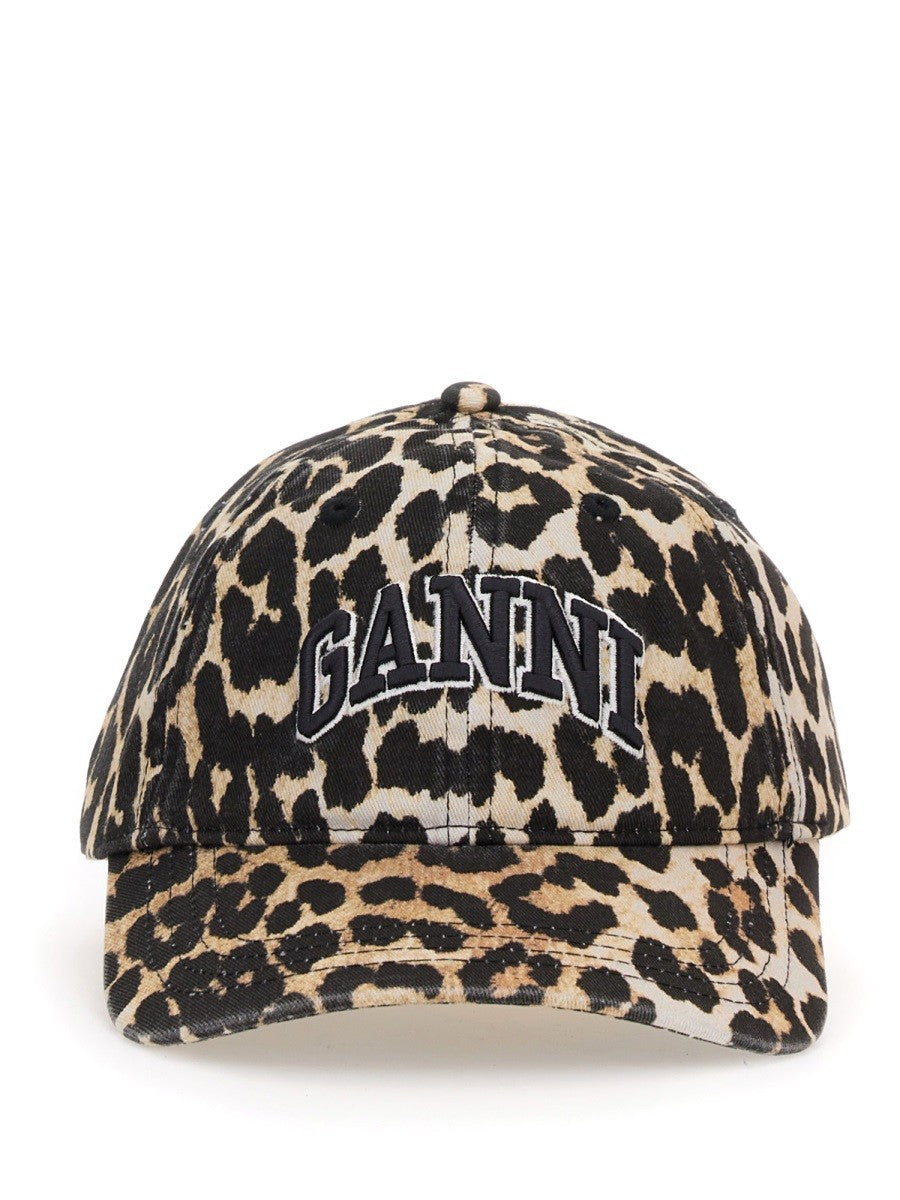 Ganni Women's Baseball Cap Pattern