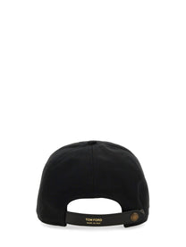 Tom Ford Men's Baseball Hat Black