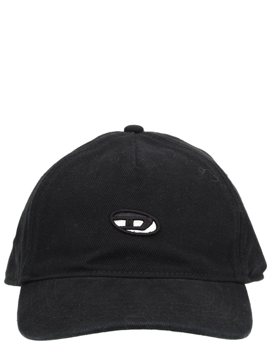 Diesel Men's Baseball Hat Black Diesel
