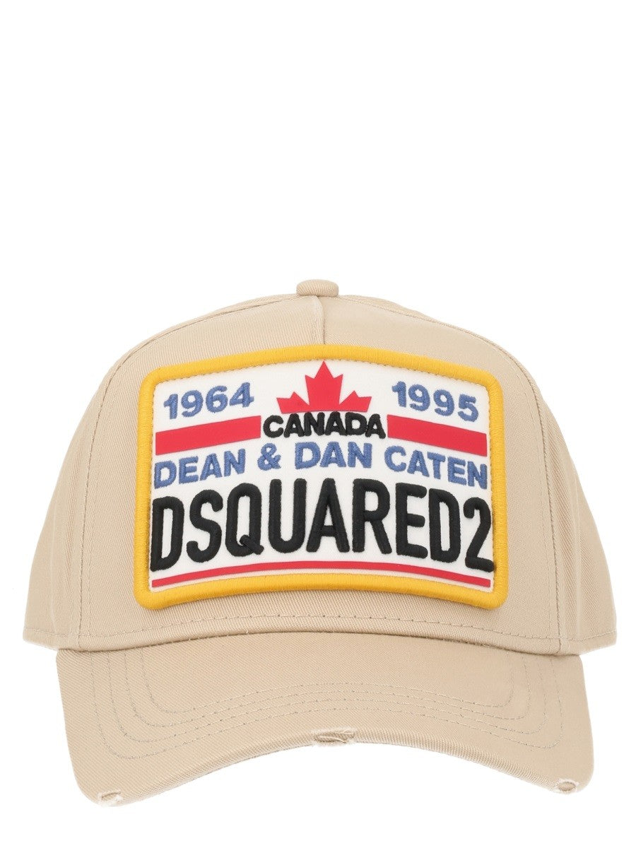 Dsquared2 Men's Baseball Hat Beige Dsquared2