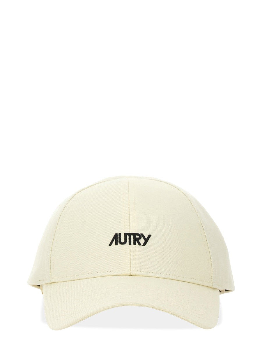 Autry Unisex Baseball Hat Beige AUTRY