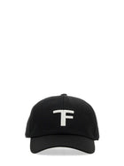 Tom Ford Men's Baseball Hat Black
