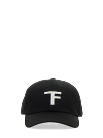 Tom Ford Men's Baseball Hat Black