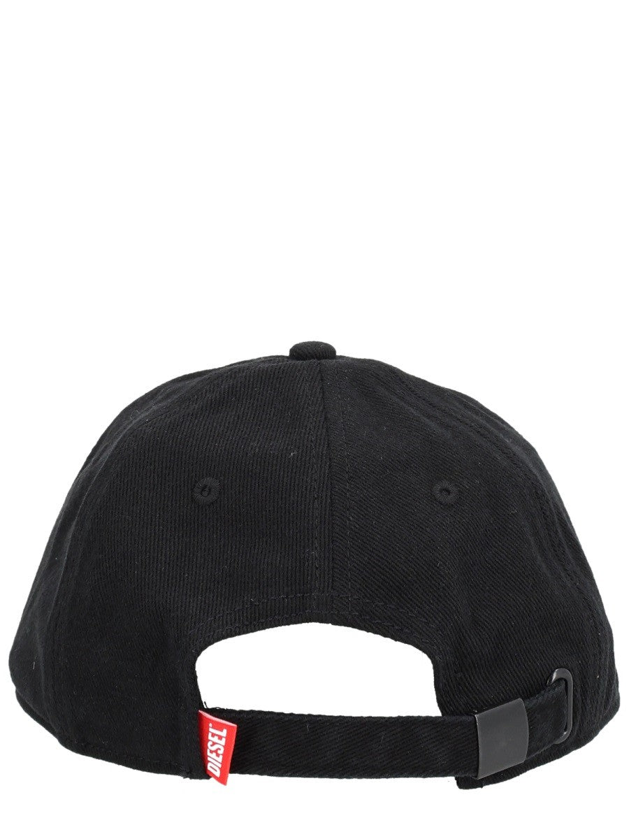 Diesel Men's Baseball Hat Black Diesel