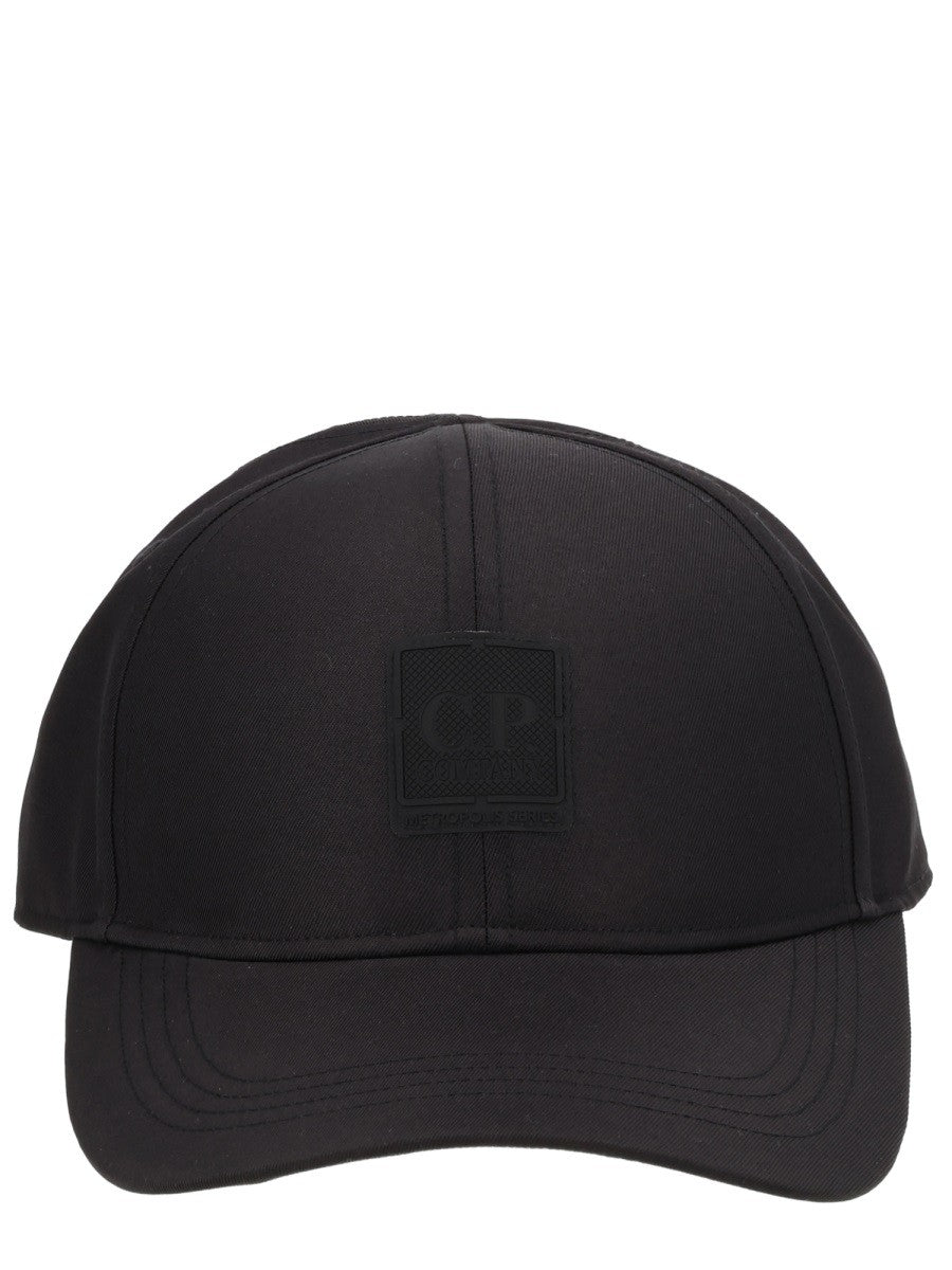 C.P. Company Men's Baseball Hat Black