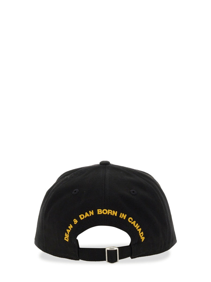 Dsquared2 Men's Baseball Hat Black Dsquared2