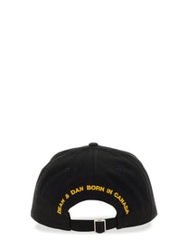 Dsquared2 Men's Baseball Hat Black Dsquared2