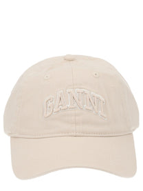 Ganni Women's Baseball Hat White