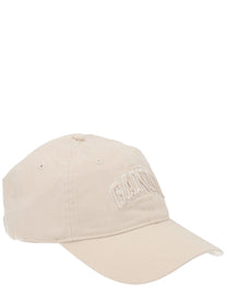 Ganni Women's Baseball Hat White