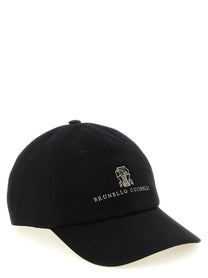 Brunello Cucinelli Baseball Hat Black