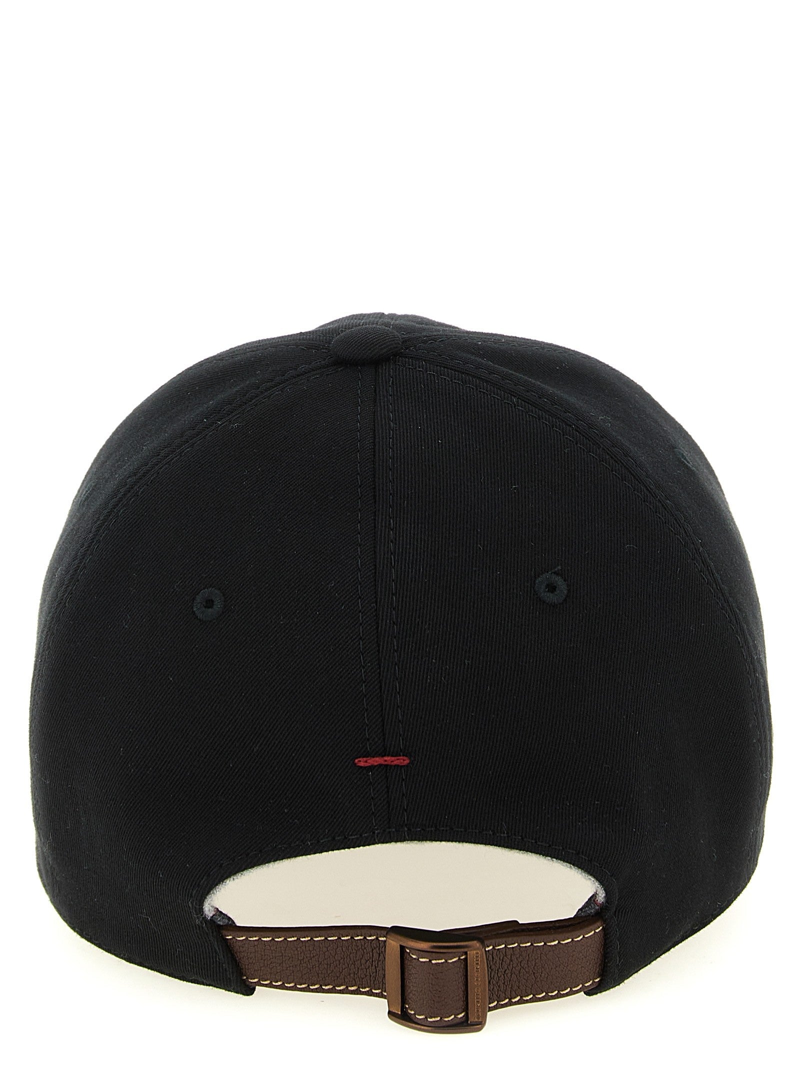 Brunello Cucinelli Baseball Hat Black