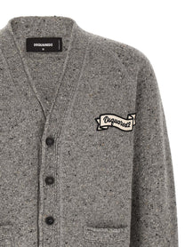 Dsquared2 Basic Dsquared2 Cardigan Grey