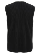 Homme Plissé Issey Miyake Basics Vest Black, view 2