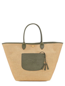Longchamp Women's Basket Bag LA Pliage Green