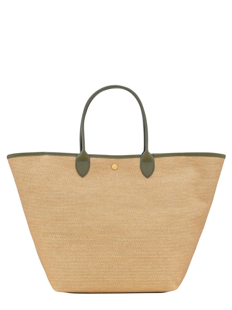 Longchamp Women's Basket Bag LA Pliage Green