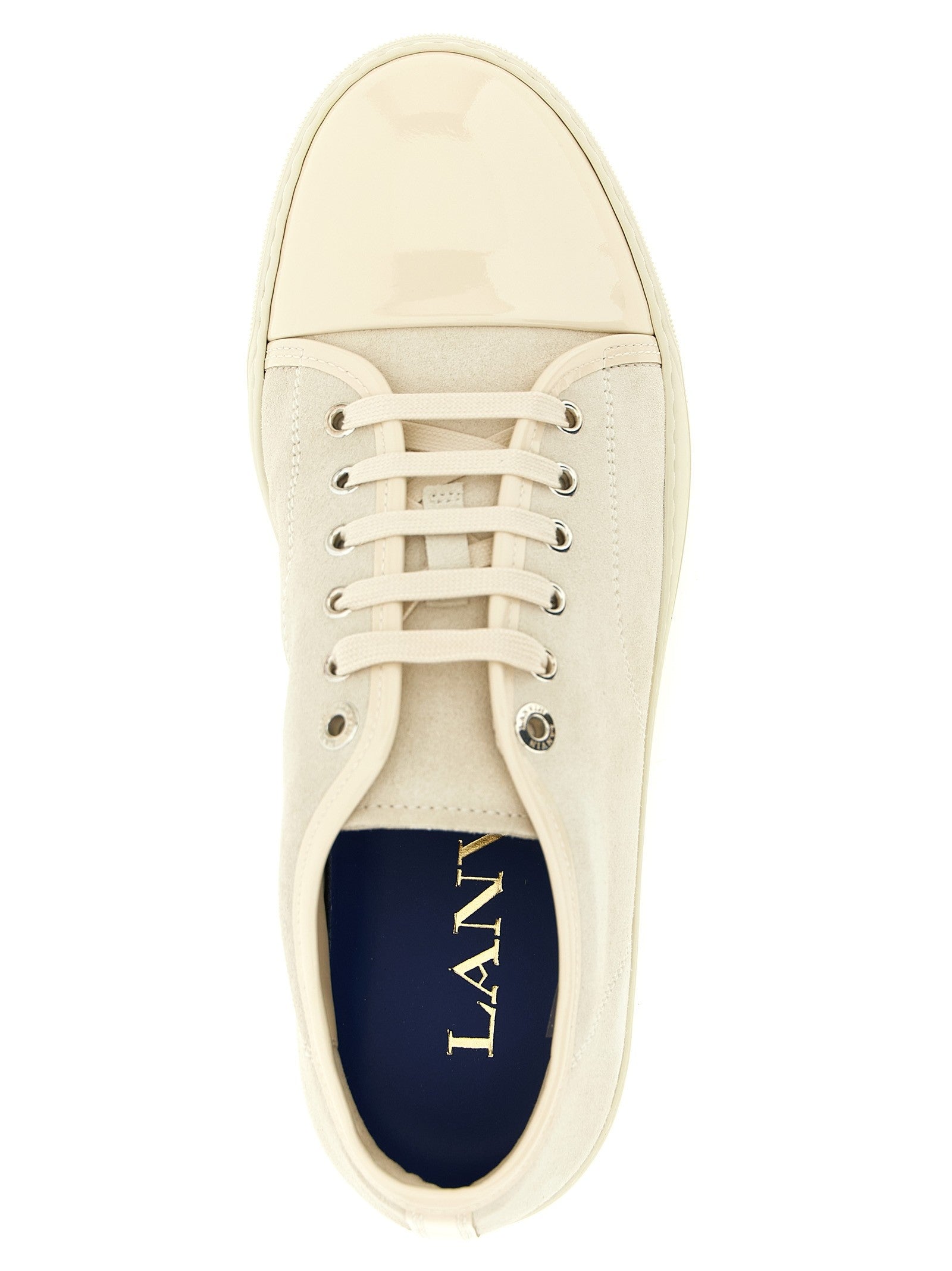 LANVIN Basket Sneakers Beige