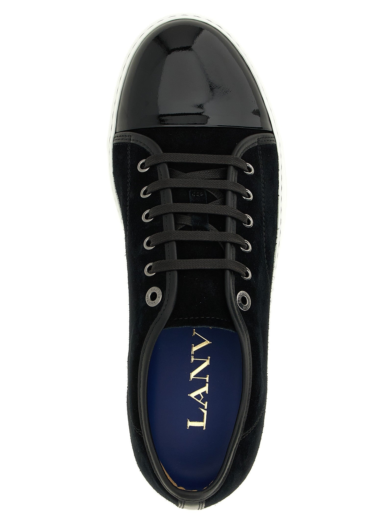 LANVIN Basket Sneakers Black