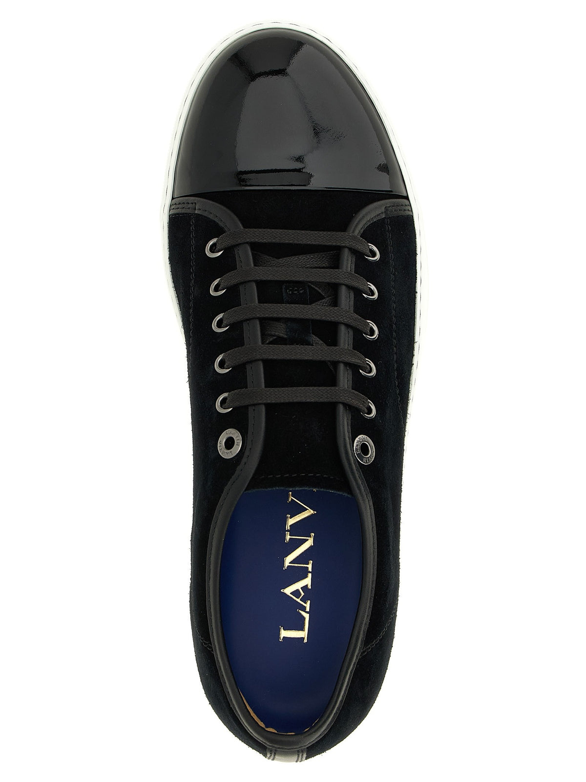 LANVIN Basket Sneakers Black, view 4